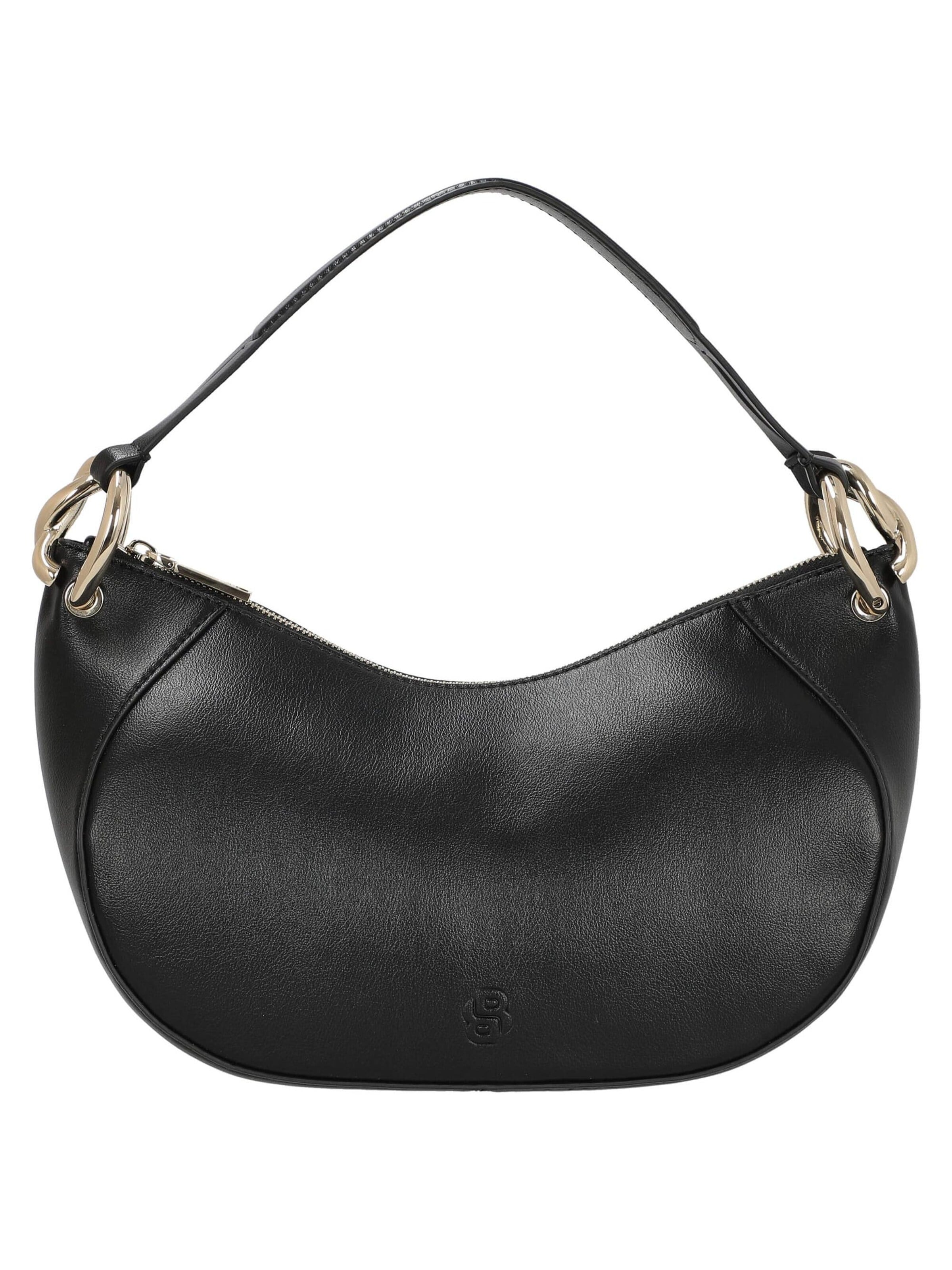 HUGO BOSS Shoulder Bag 'Bretzel' in Black: front