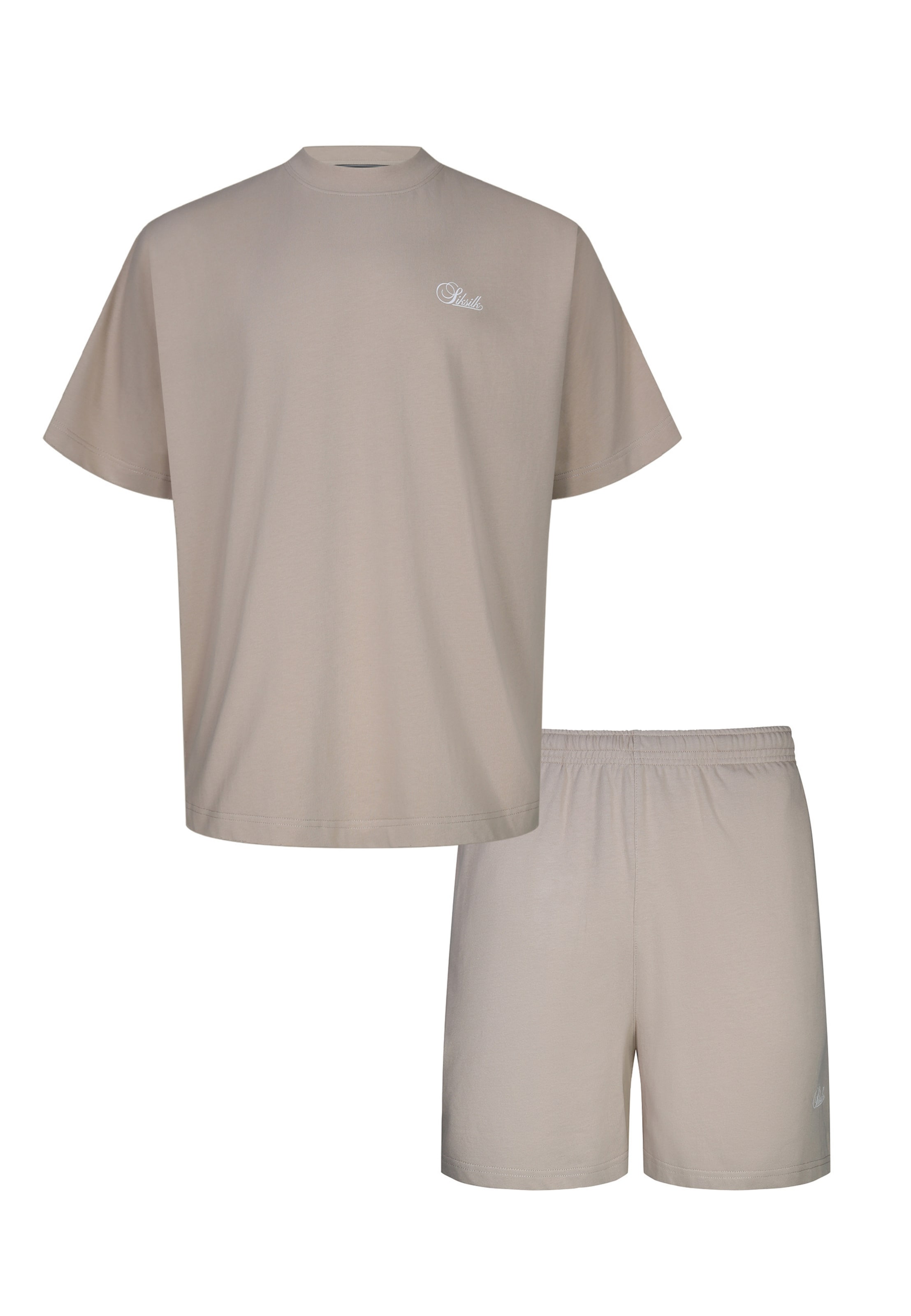 SikSilk Domácí oblečení – béžová: přední strana