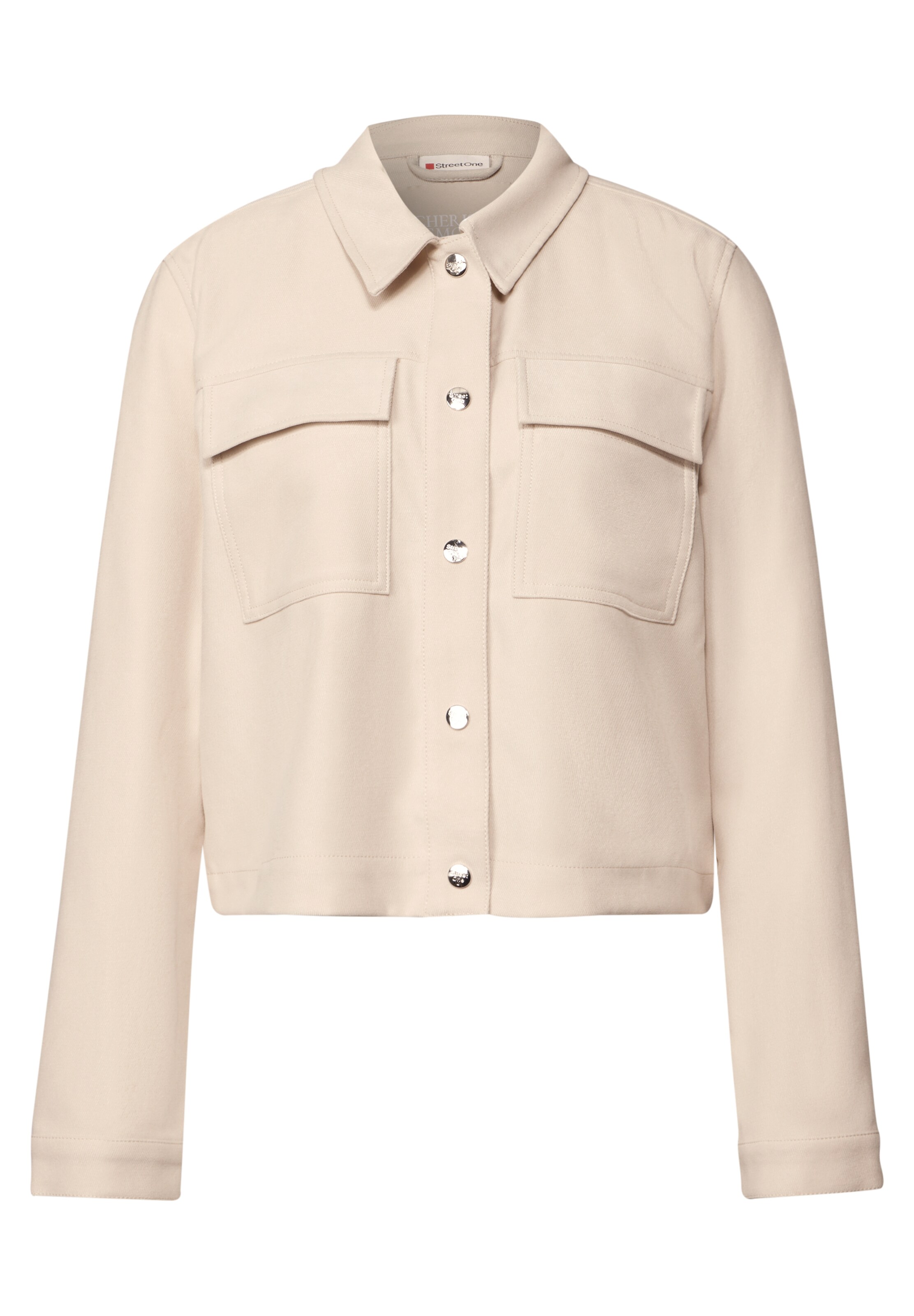 STREET ONE Jacke in Beige: Vorderseite