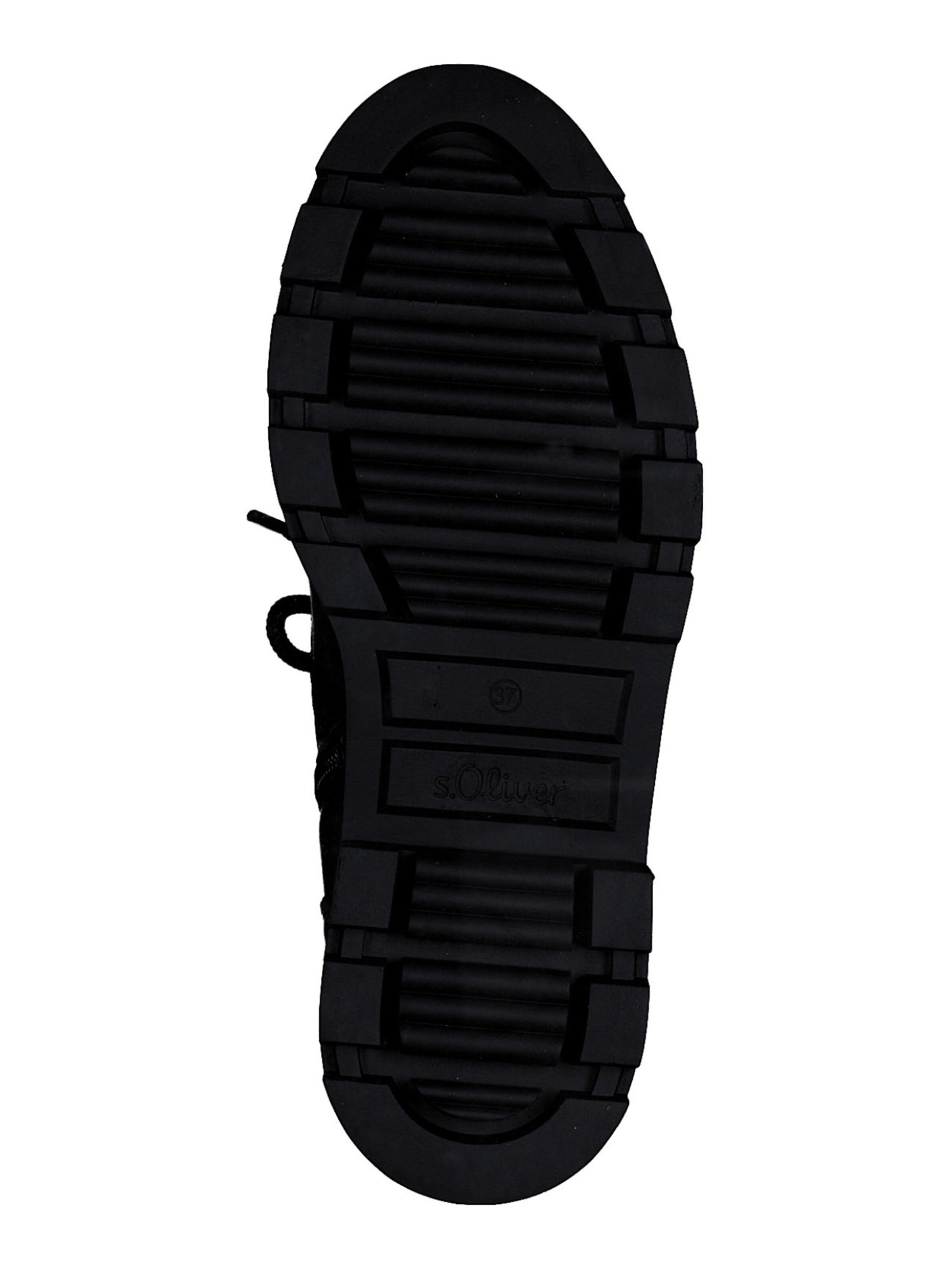 Stivaletto stringato di s.Oliver in nero