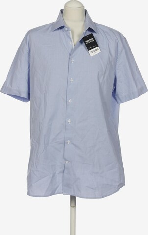 SEIDENSTICKER Button Up Shirt in XL in Blue: front