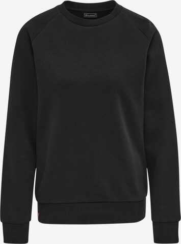 Hummel Athletic Sweatshirt in Black: front