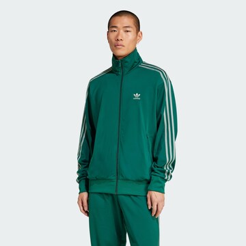 Veste de survêtement 'Adicolor Classics Firebird' ADIDAS ORIGINALS en vert : devant
