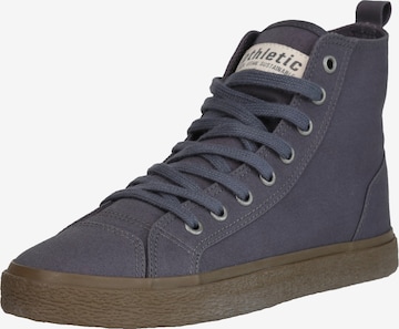 Ethletic High-Top Sneakers in Grey: front