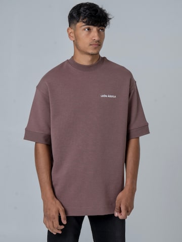 leon aguila Shirt 'Essential' in Brown: front