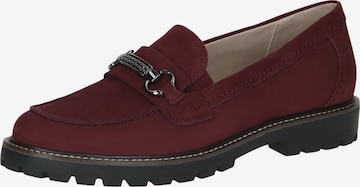 CAPRICE Classic Flats in Red: front