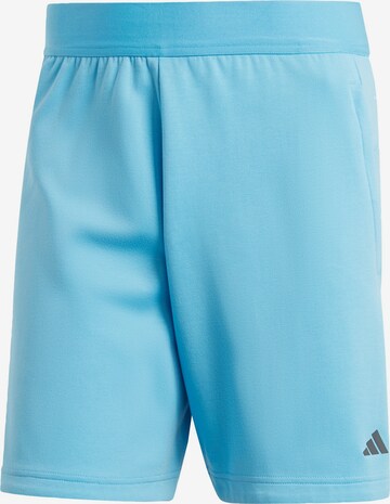 Pantalon de sport ADIDAS PERFORMANCE en bleu : devant