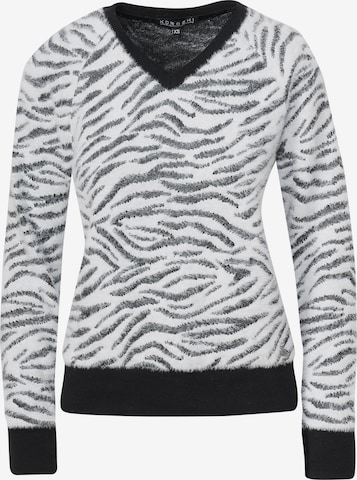 balta KOROSHI Megztinis: priekis