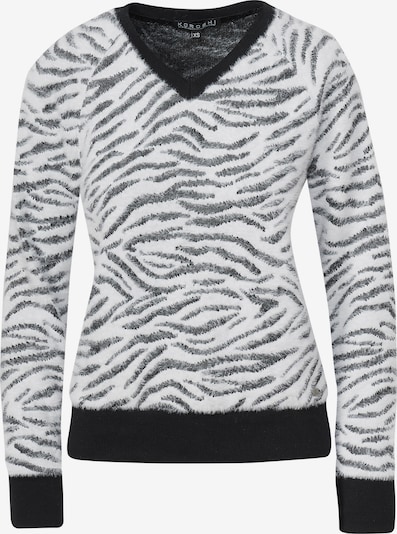 KOROSHI Pulover u crna / prljavo bijela, Pregled proizvoda