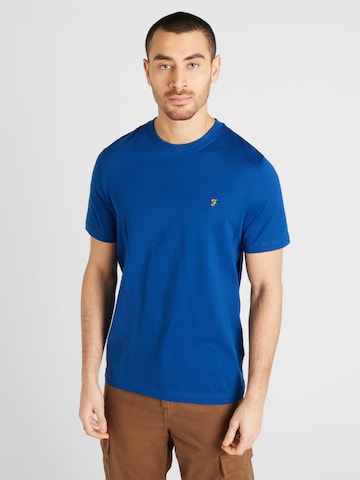 mėlyna FARAH Marškinėliai 'DANNY': priekis