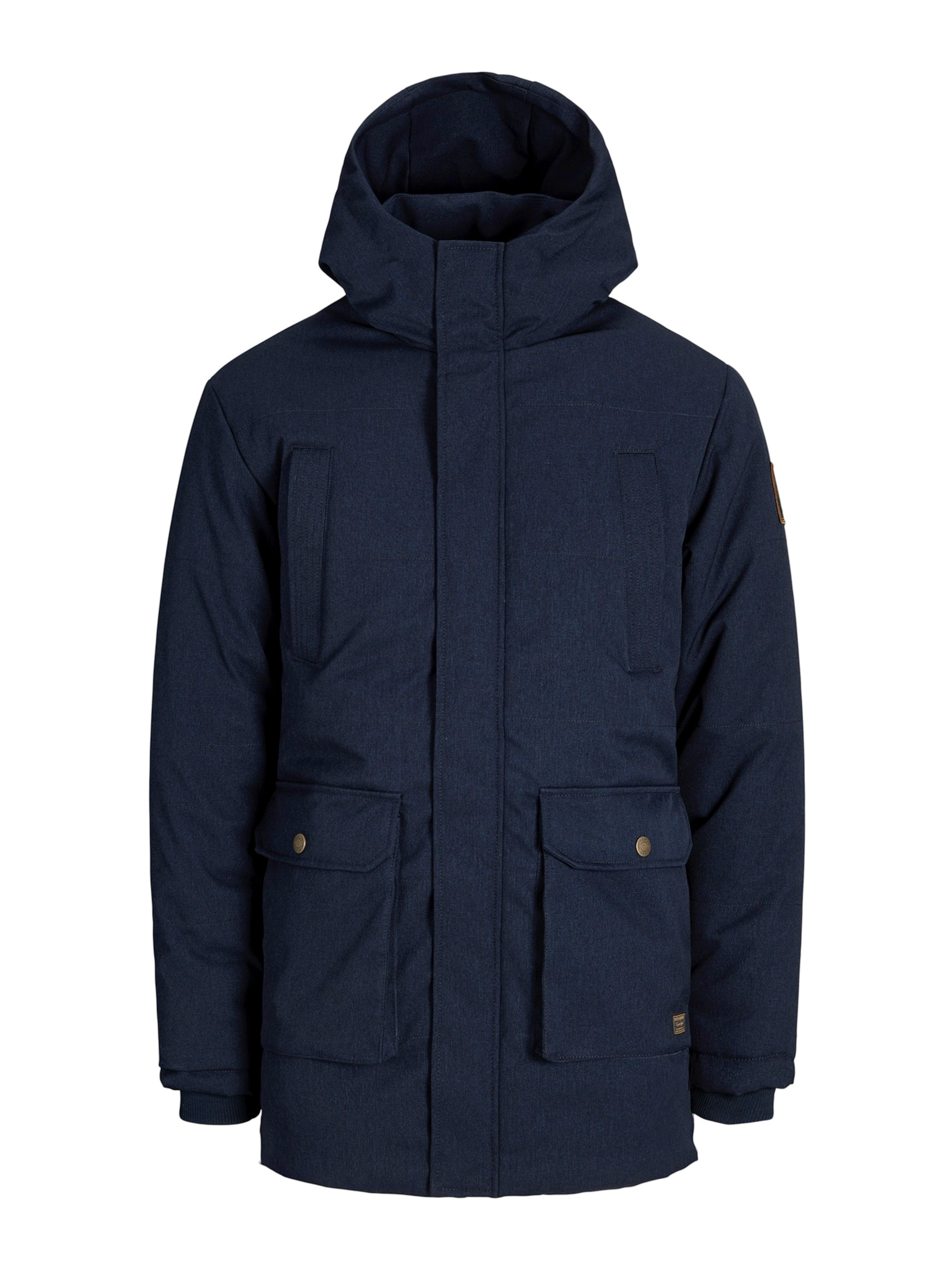 Parka invernale di JACK & JONES in blu: frontale