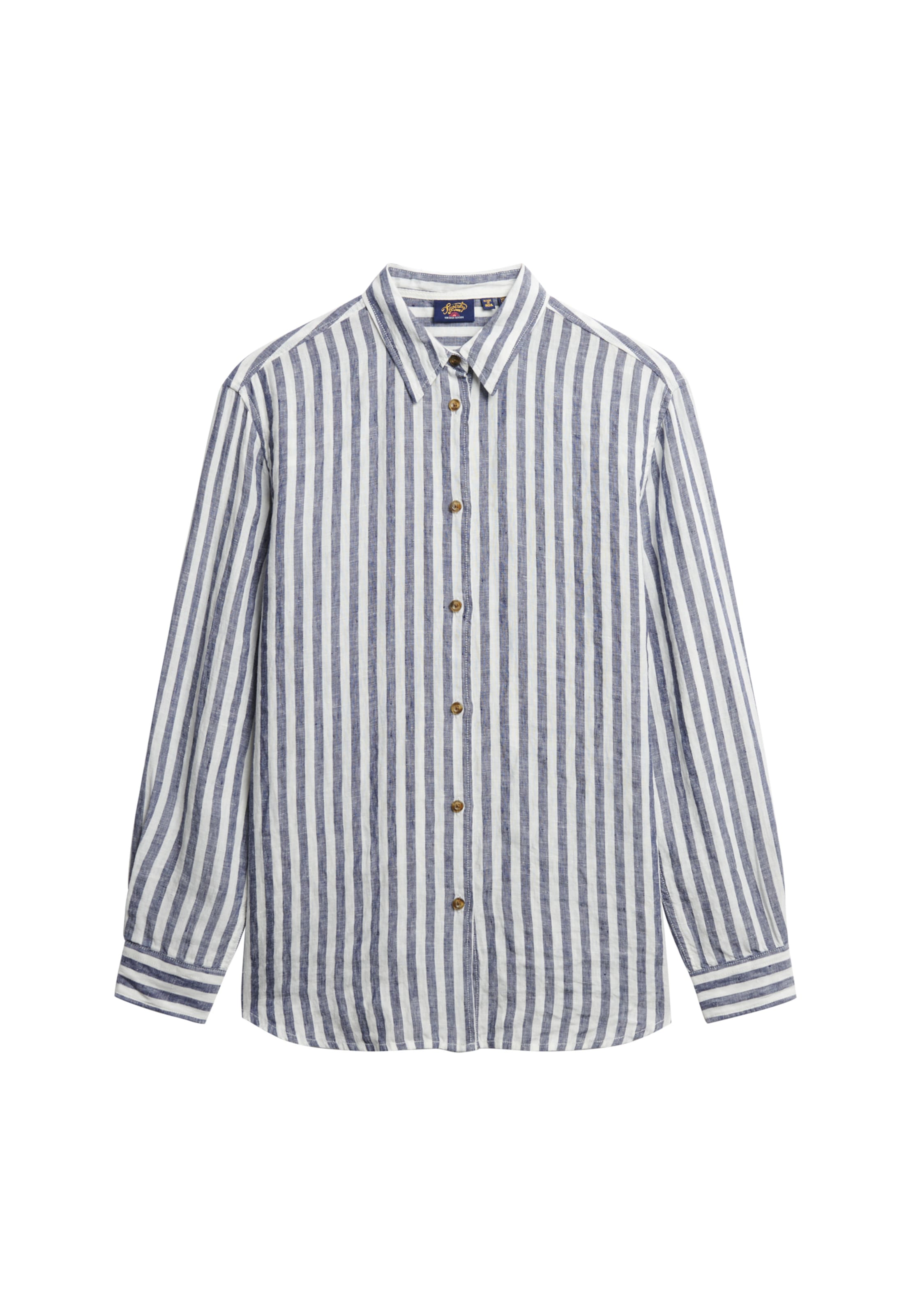 Chemisier Superdry en bleu : devant