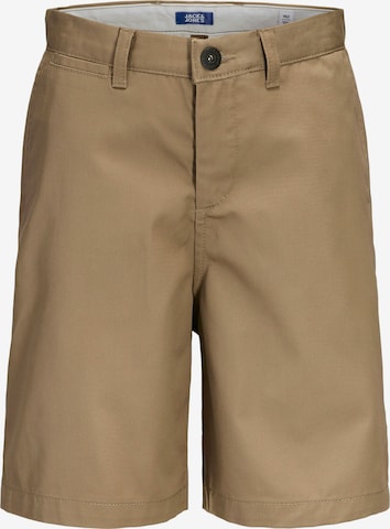 Jack & Jones JuniorBaggy Hlače 'JPSTOWEN DREW' - bež boja: prednji dio