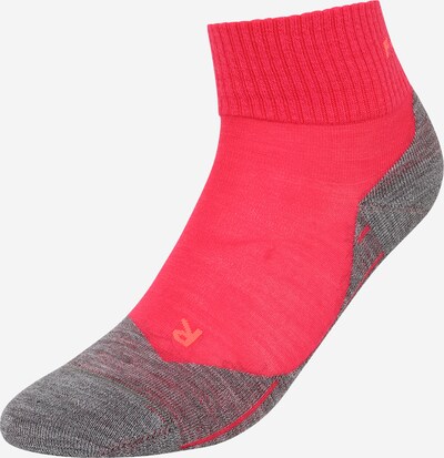 FALKE Sports socks in mottled grey / Pink / Red, Item view