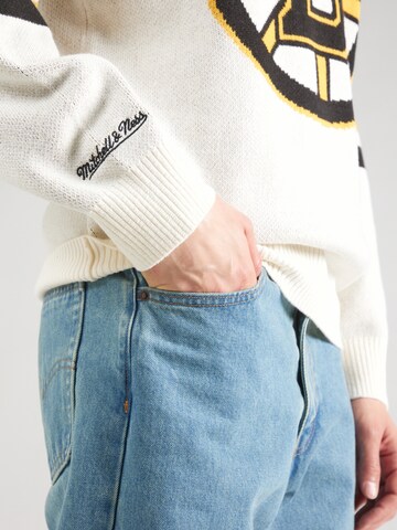 Mitchell & Ness Pullover in Beige