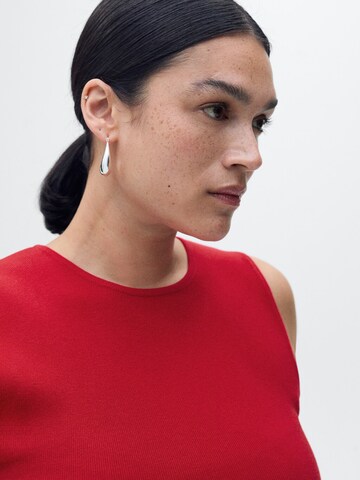 MANGO Knitted top 'HERNAN' in Red