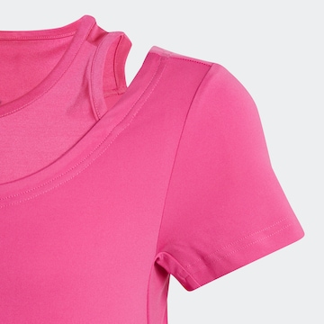 ADIDAS SPORTSWEAR Performance Shirt 'Aeroready' in Pink