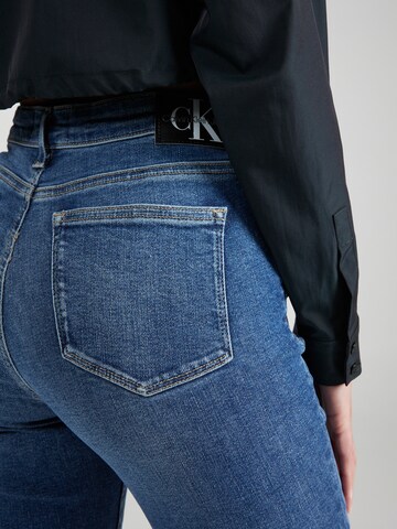 Calvin Klein Jeans Skinny Džínsy - Modrá