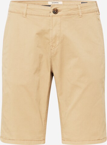 GARCIA Slimfit Shorts in Beige: predná strana