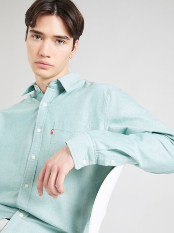 LEVI'S ® Regular Fit Skjorte 'SUNSET' i blå