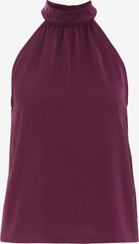 WE FashionTop - ljubičasta boja: prednji dio