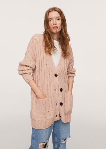 MANGO Cardigan 'Pharrell' i pink: forside