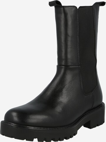 PS Poelman Chelsea boots in Zwart: voorkant