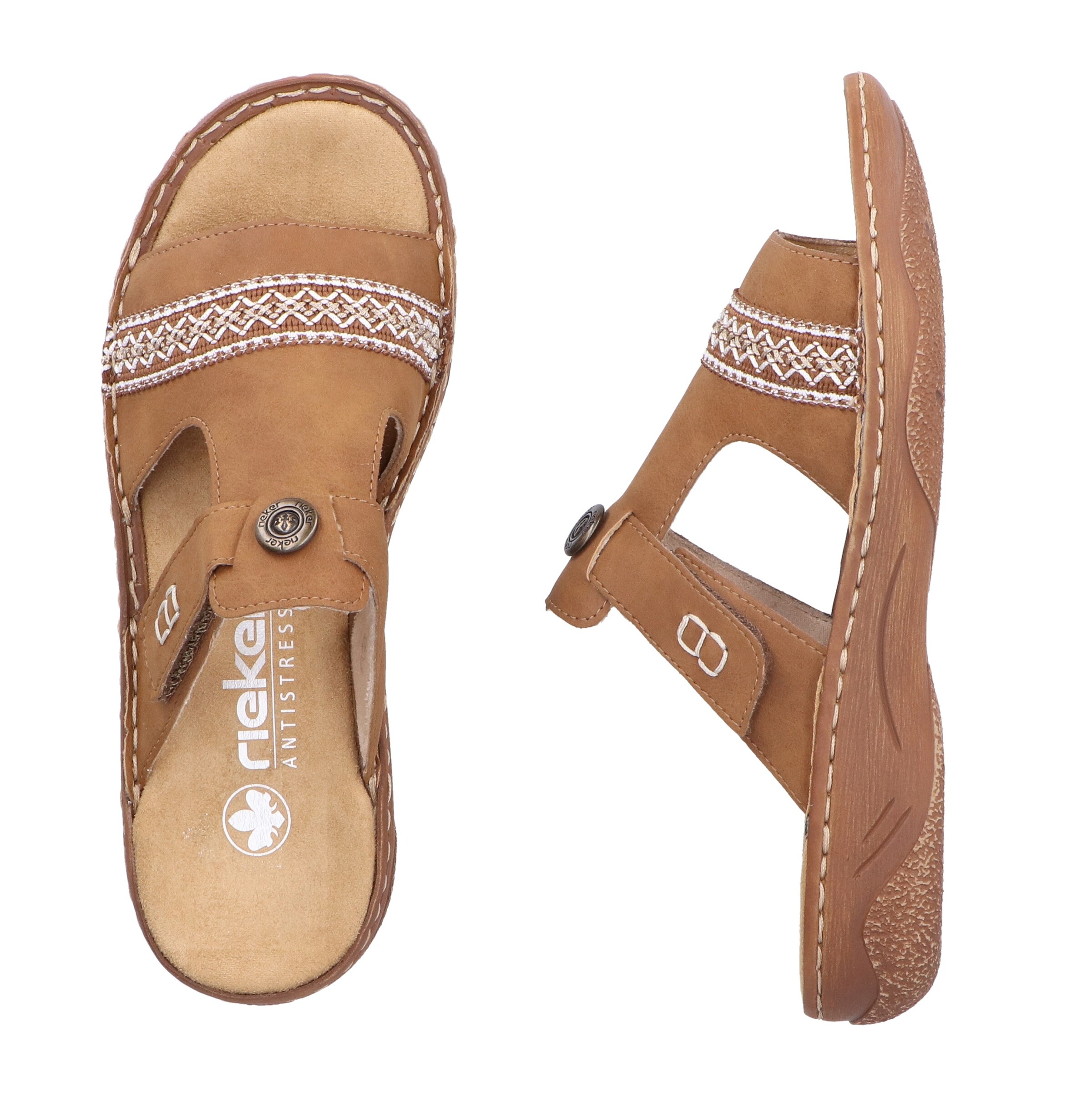 Mule Rieker en marron