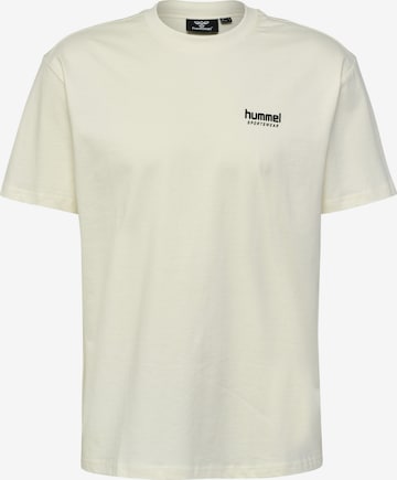 T-Shirt fonctionnel Hummel en beige : devant