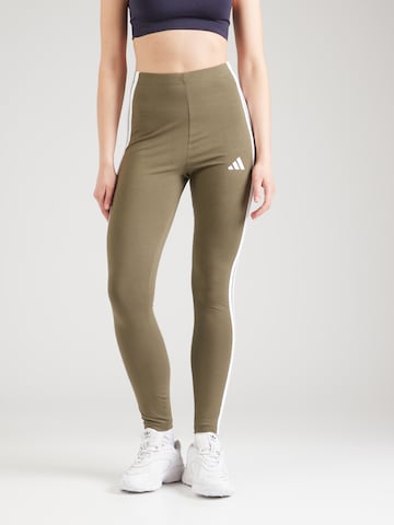 ADIDAS SPORTSWEAR Скинни Спортивные штаны 'Essentials' в Зеленый: спереди