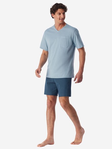 Pyjama long ' Comfort Essentials ' SCHIESSER en bleu