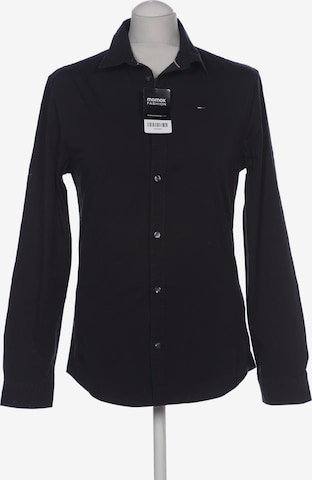 Tommy Jeans Button Up Shirt in M in Black: front