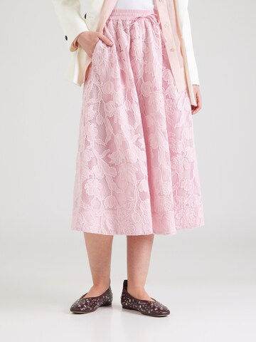Jupe 'Heast' Essentiel Antwerp en rose : devant