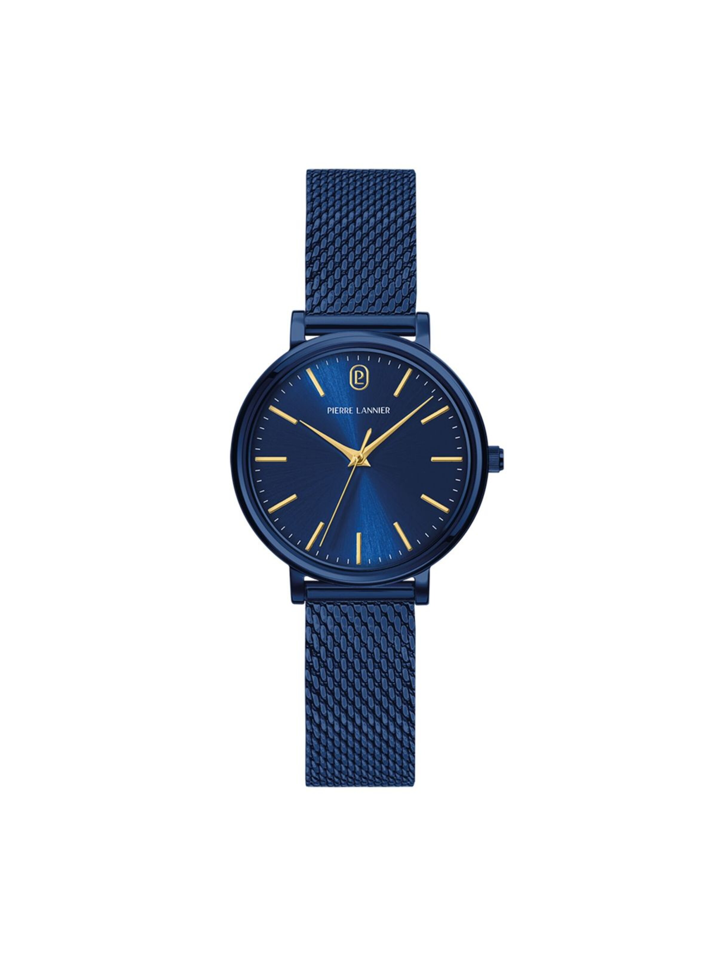 Pierre Lannier Analog Watch in Blue: front