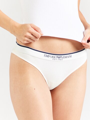 balts Emporio Armani Biksītes: no priekšpuses