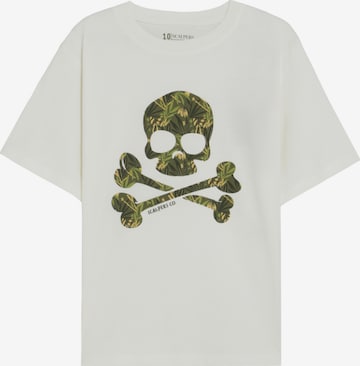 Scalpers Toiminnallinen paita ' ' värissä valkoinen: etupuoli