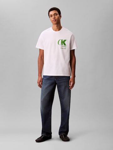 Calvin Klein - Camisa '20S' em branco