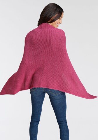 LAURA SCOTT Cape in Pink