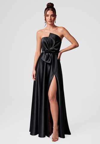 Ombre Evening Dress in Black