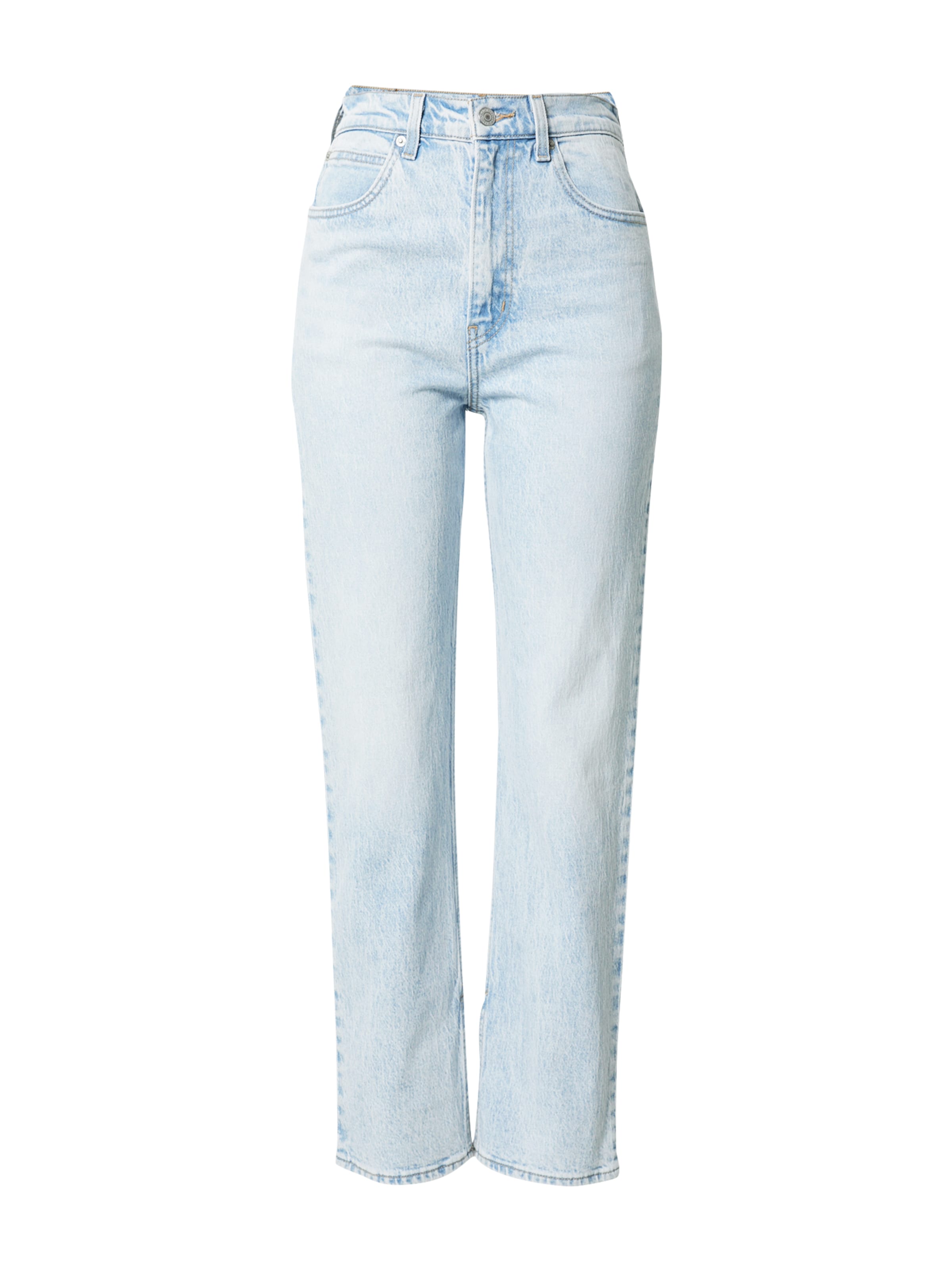 LEVI'S ® Slimfit Jeans '70s High Slim Straight Jeans with Slit' in Blauw: voorkant