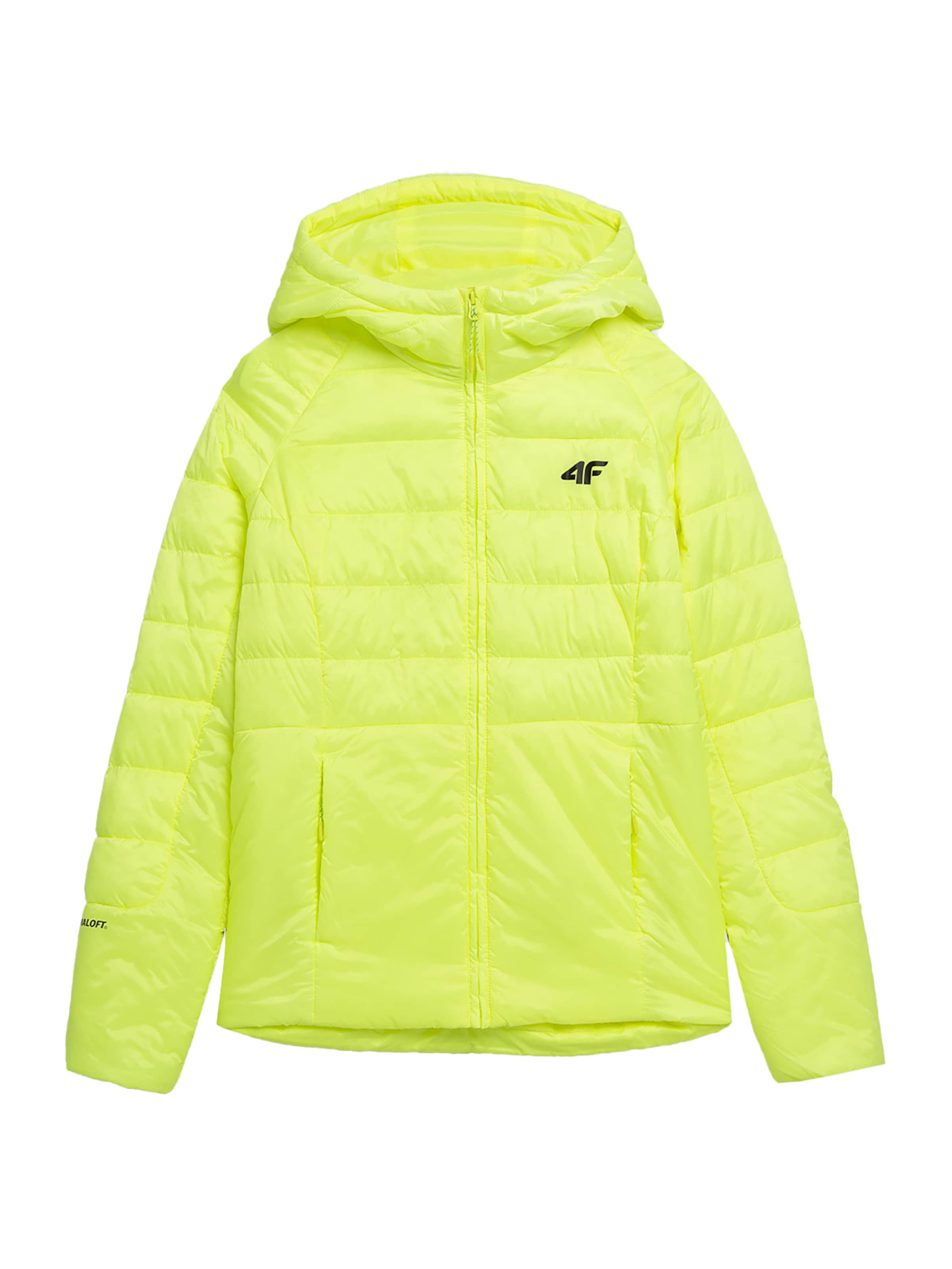 4F Куртка в спортивном стиле в Желтый: спереди