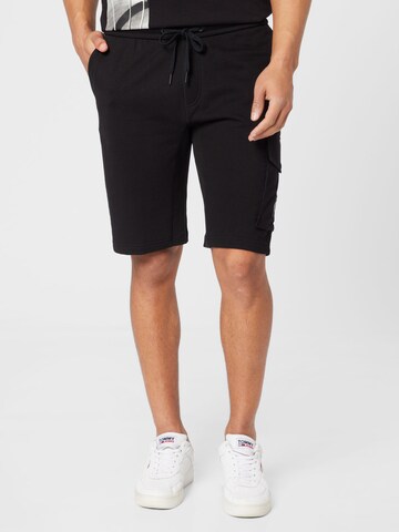 Calvin Klein Jeans - regular Pantalón en negro: frente