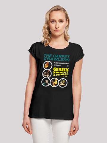 T-shirt 'Genesis The Carpet Crawlers' F4NT4STIC en noir : devant