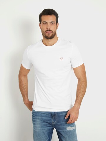 GUESS - Camisa em branco: frente