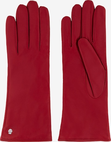 Roeckl Vingerhandschoenen in Rood: voorkant