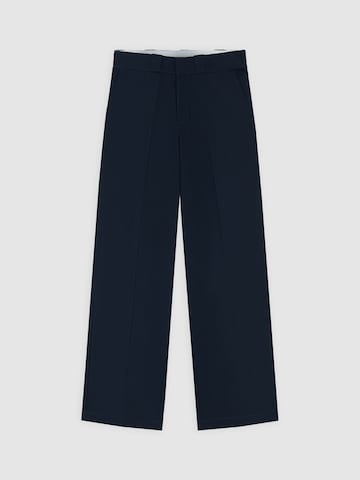 DICKIES Свободный крой Брюки со складками в Синий