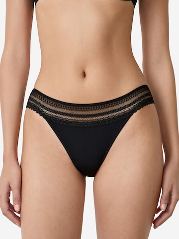 Slip di ETAM in nero: frontale