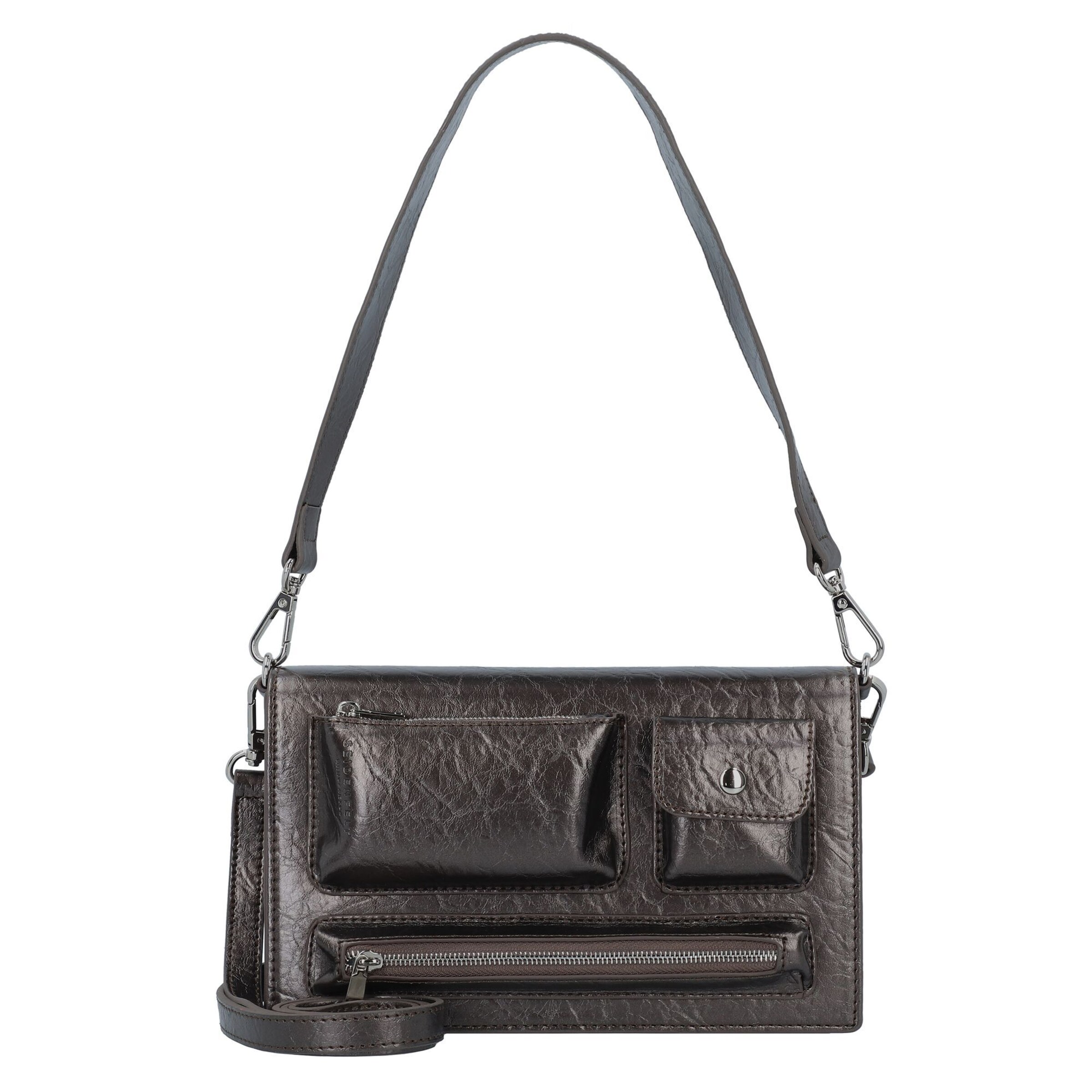 Sac bandoulière Seidenfelt en bronze : devant