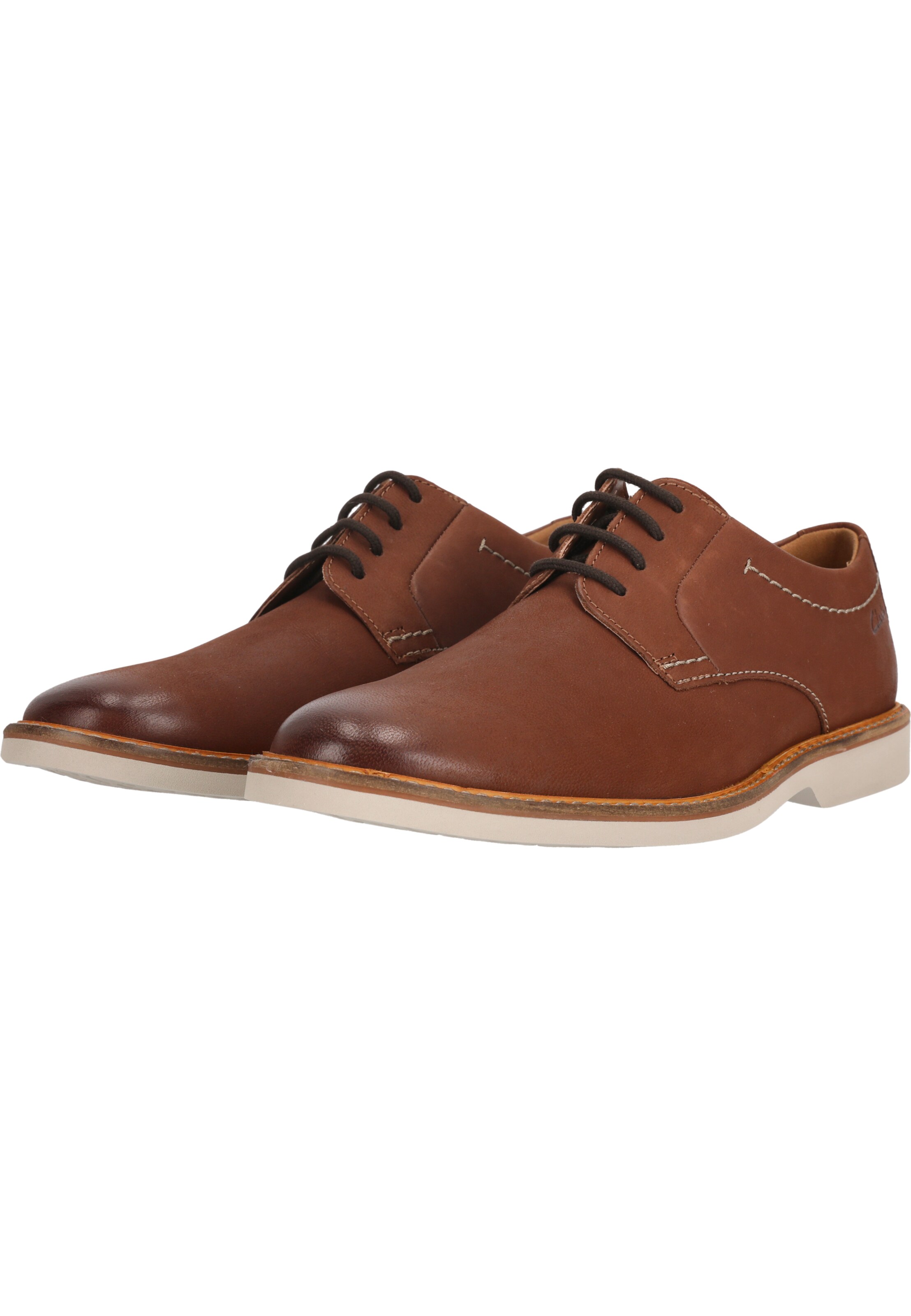 CLARKS Anzugschuh 'Atticus LTLace' in Braun