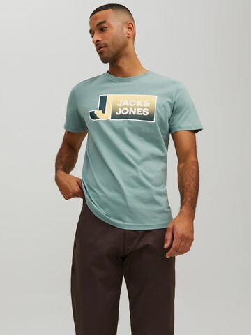 JACK & JONES - Camiseta en verde: frente